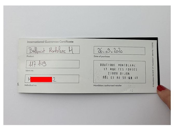 NEUER MONTBLANC KUGELSCHREIBER (M) 117149 SCHWARZES HARZ BOX BALLPOINT PEN NEW - Ansicht 9