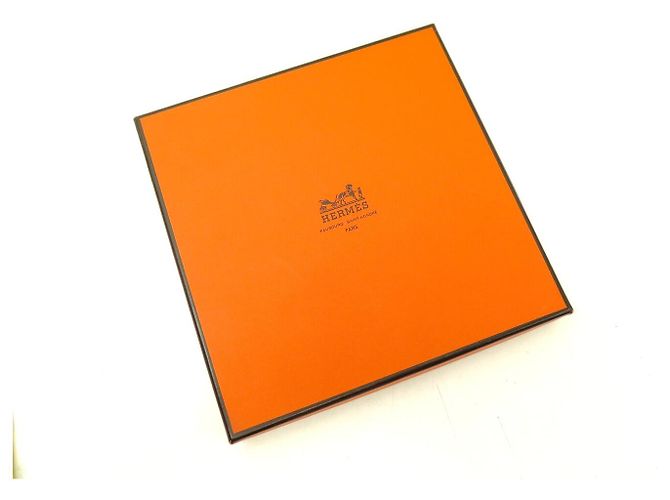 Hermès HERMES COLLIERS DE CHIENS JAMIN SEIDENTUCH CARRE 90 CM + BOX Mehrfarben - Ansicht 15