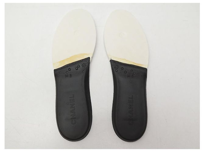 NEUE CHANEL SNEAKERS G45208 LOW TOP LOGO CC WEIß & SCHWARZ WILDLEDER 40 SNEAKERS - Ansicht 12