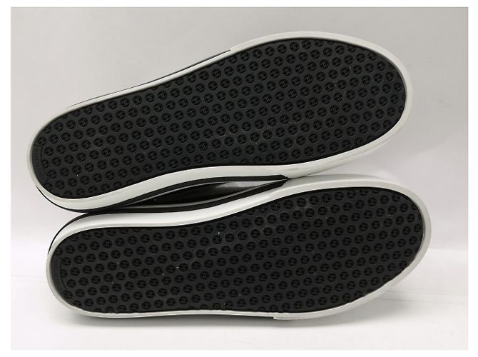 NEUE CHANEL SNEAKERS G45208 LOW TOP LOGO CC WEIß & SCHWARZ WILDLEDER 40 SNEAKERS - Ansicht 14