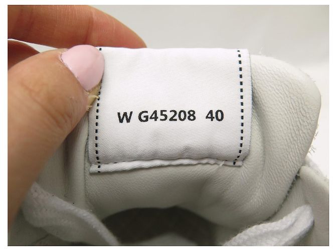 NEUE CHANEL SNEAKERS G45208 LOW TOP LOGO CC WEIß & SCHWARZ WILDLEDER 40 SNEAKERS - Ansicht 6