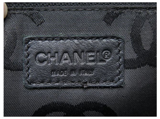 CHANEL WILD STICHING STEPPENLEDER SCHULTERTASCHE SCHWARZ - Ansicht 8