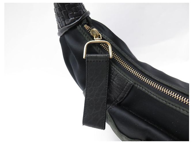 BORSA A MANO FENDI SPY HOBO 8BR545 PELLE RASO NERO BORSA A TRACCOLLA - vista 7