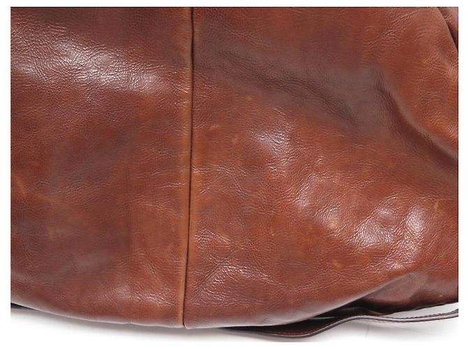 BORSA YVES SAINT LAURENT MOMBASA PELLE MARRONE CORNO TOM FORD - vista 11