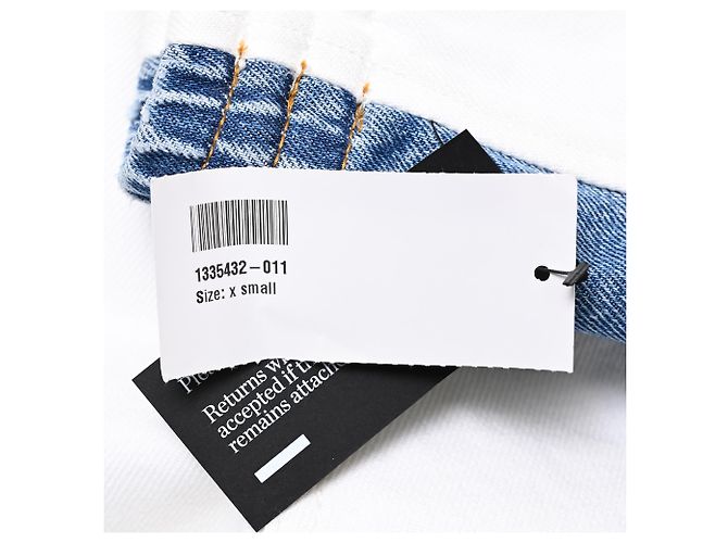 Pantaloni jogger con pannelli e coulisse Alexander Wang in cotone multicolore - vista 9