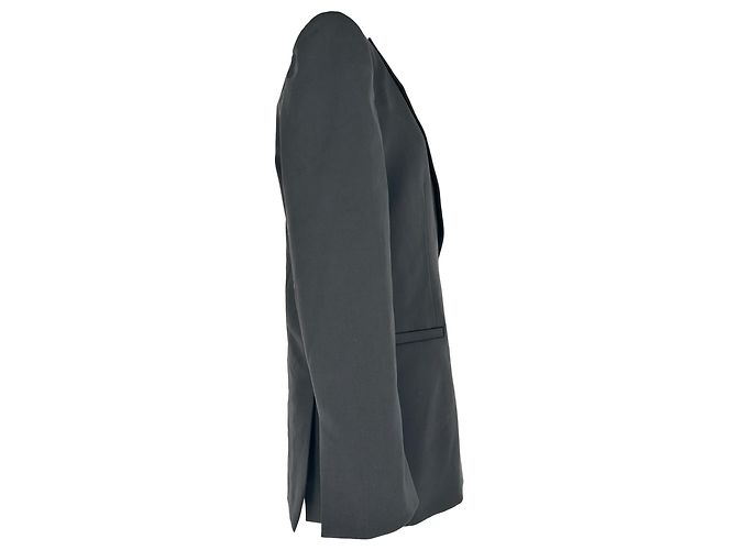 Off White Off-White Single Breasted Blazer in Black Wool - view 2