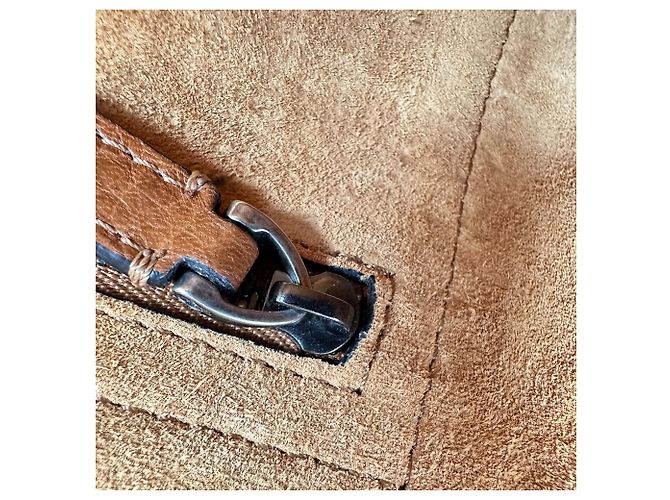 Sac bandoulière Valentino Garavani Rockstud Rolling en cuir marron Rouge - vue 17