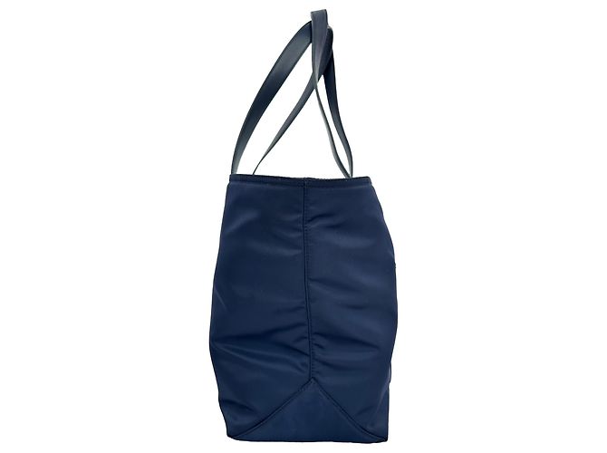 Borsa Tote Prada Large Re-Edition 1978 in Poliammide Blu Navy Blu chiaro - vista 4