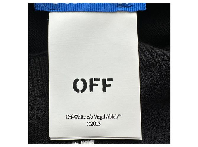 Off White Off-White figurbetoniertes Maxi-Kleid mit Logo-Print aus schwarzer Viskose - Ansicht 6