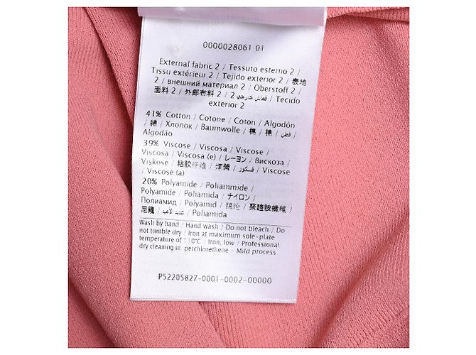 Valentino Garavani Mini vestido Valentino com acabamento em renda em viscose rosa - vista 8
