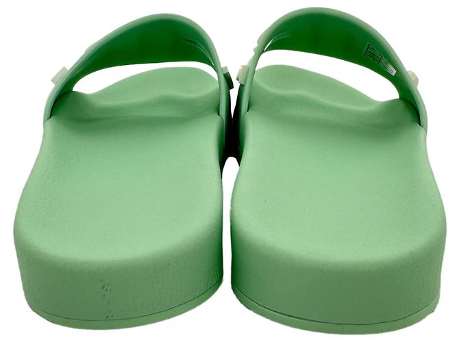 Amiri Pool-Sandalen aus grünem Gummi - Ansicht 6