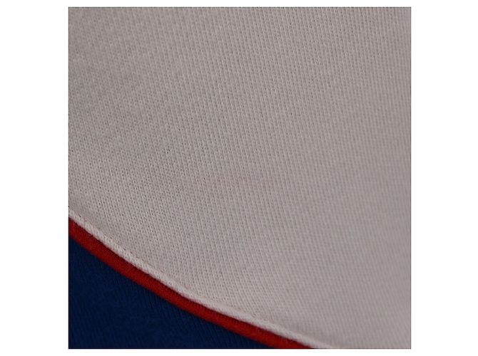 Gucci Game Logo Kapuzenpullover mit Reißverschluss aus filziertem Jersey in mehrfarbiger Baumwolle Mehrfarben - Ansicht 10