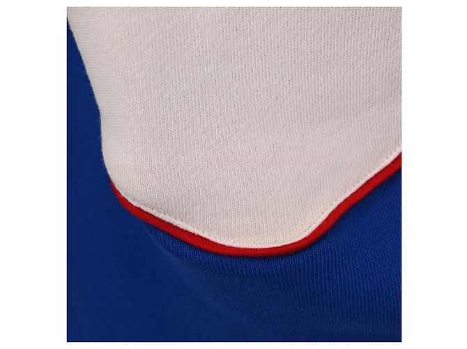 Gucci Game Logo Kapuzenpullover mit Reißverschluss aus filziertem Jersey in mehrfarbiger Baumwolle Mehrfarben - Ansicht 9