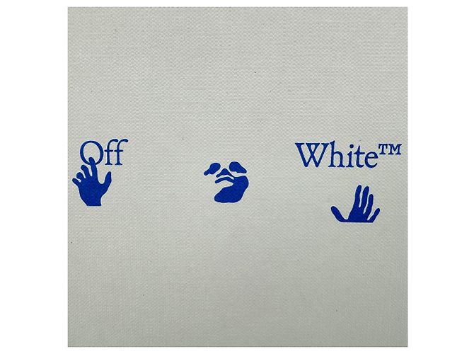 Off White Bolso Camera Off-White Jackhammer en cuero Cream Leather Blanco Crudo - vista 15