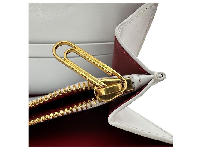 Off White Bolso Off-White Jitney 0.5 con cadena en cuero blanco - vista 11