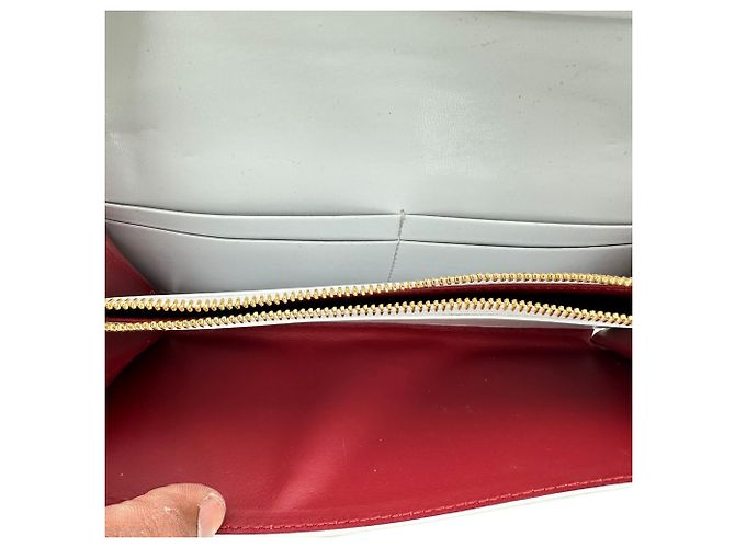 Off White Bolso Off-White Jitney 0.5 con cadena en cuero blanco - vista 7
