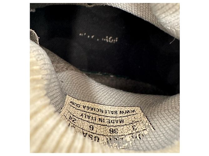 Balenciaga Speed Trainer in nylon grigio - vista 14