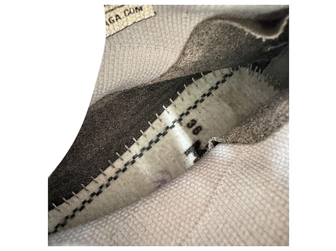 Balenciaga Speed Trainer in nylon grigio - vista 5