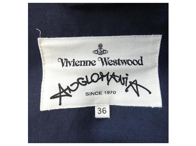 Autre Marque Abrigo de lana Vivienne Westwood Anglomania Azul Azul marino - vista 4