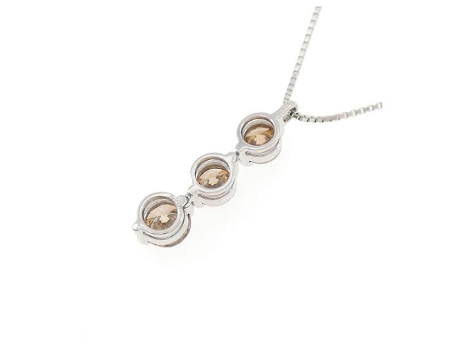 Autre Marque Collar de diamantes PT900 PT850 Plata - vista 4
