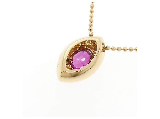 Autre Marque Collana Au750 Rubini e Diamanti D'oro - vista 4
