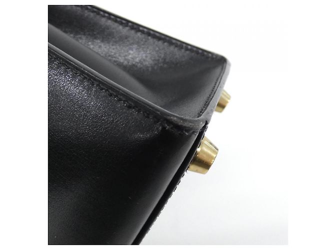 Hermès Hermes Mini Kelly Box Calf Tasche Schwarz - Ansicht 4