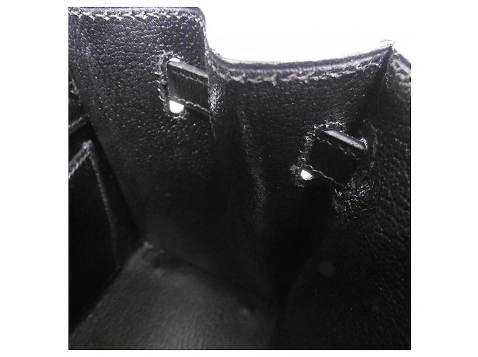 Hermès Hermes Mini Kelly Box Calf Tasche Schwarz - Ansicht 8