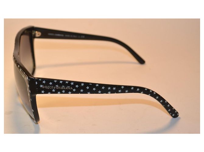 Gafas de sol Dolce & Gabbana DG4125 estrellas negras Negro Blanco - vista 3