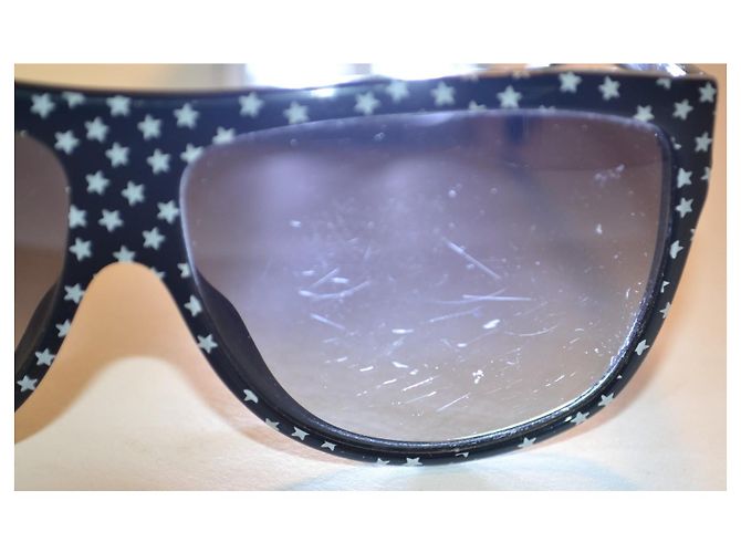 Gafas de sol Dolce & Gabbana DG4125 estrellas negras Negro Blanco - vista 9