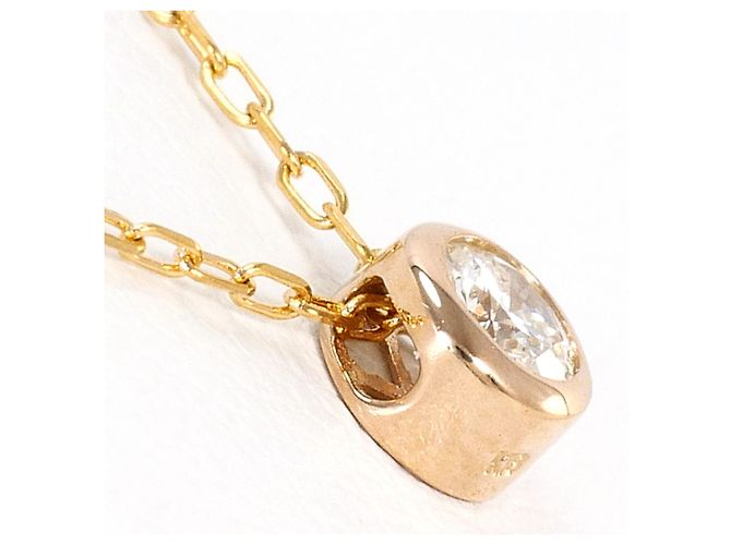 Autre Marque Collana in oro rosa 18K con diamante D'oro - vista 2