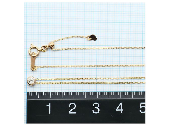 Autre Marque Collana in oro rosa 18K con diamante D'oro - vista 4