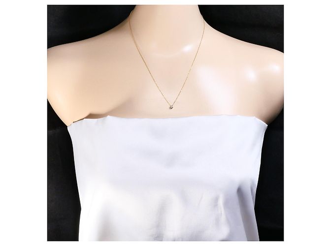 Autre Marque Collana in oro rosa 18K con diamante D'oro - vista 5