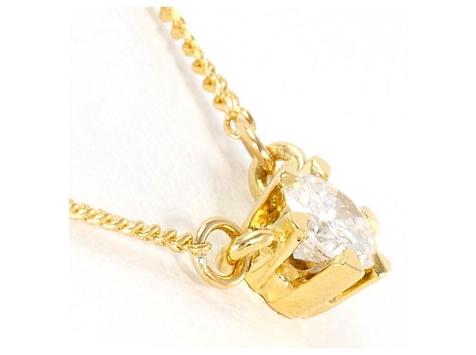 Autre Marque Collana in oro giallo 18K con diamante D'oro - vista 2