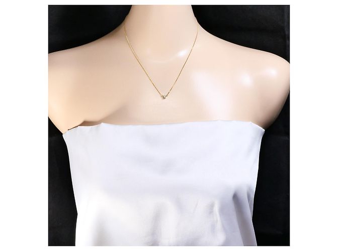 Autre Marque Collana in oro giallo 18K con diamante D'oro - vista 5