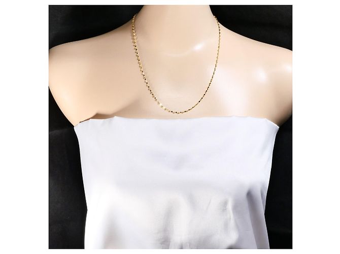 Autre Marque Collier en or jaune 18K Doré - vue 4