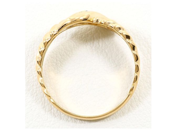 Autre Marque Bandring aus 18K Gelbgold mit Diamant Golden - Ansicht 2