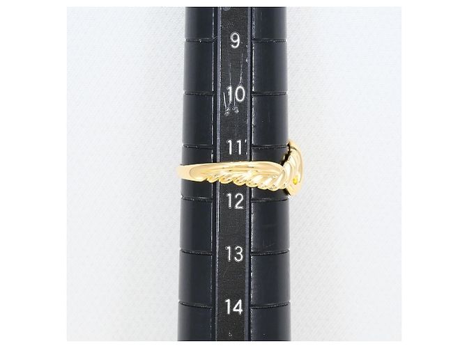Autre Marque Bandring aus 18K Gelbgold mit Diamant Golden - Ansicht 7