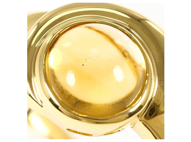 Autre Marque Anello fede in oro giallo 18K e citrino D'oro - vista 2