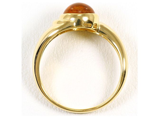 Autre Marque Anello fede in oro giallo 18K e citrino D'oro - vista 3
