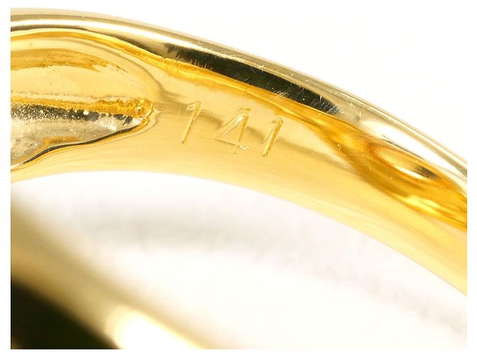 Autre Marque Anello fede in oro giallo 18K e citrino D'oro - vista 6