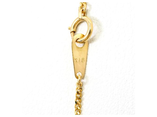 Autre Marque Collar de oro amarillo 18K con turquesa Dorado - vista 4