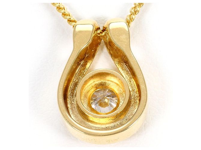 Autre Marque Halskette aus 18K Gelbgold mit Diamant Golden - Ansicht 3