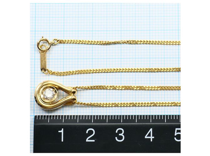 Autre Marque Halskette aus 18K Gelbgold mit Diamant Golden - Ansicht 5