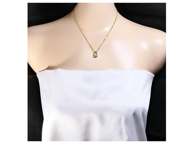 Autre Marque Halskette aus 18K Gelbgold mit Diamant Golden - Ansicht 6