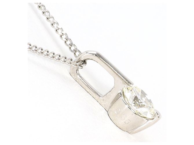 Autre Marque Collana in platino PT900 con diamante - vista 2