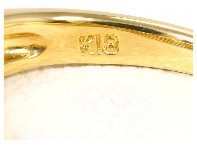 Autre Marque Anillo alianza en oro amarillo 18K con diamante Dorado - vista 5