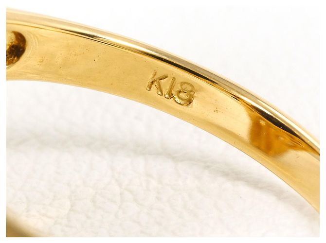 Autre Marque Anello a fascia in oro giallo 18K con lapislazzuli D'oro - vista 5