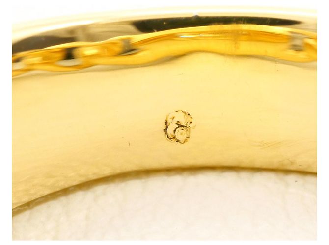 Autre Marque 18K Yellow Gold Band Ring with 1.25ct Diamond Golden - view 6