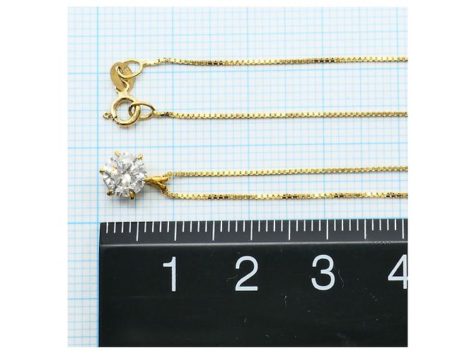 Autre Marque Collana in oro giallo 18K/24K con diamante D'oro - vista 5