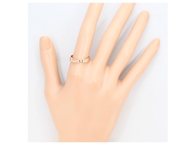 Autre Marque Ehering aus 14K Roségold mit Diamant Golden - Ansicht 5